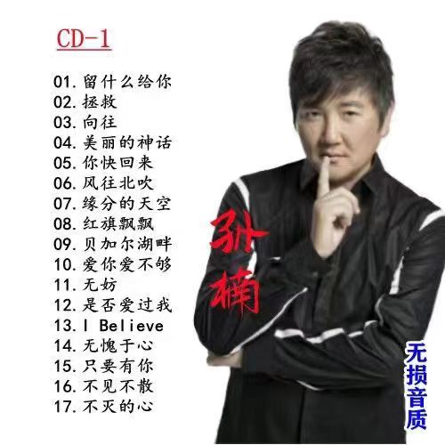 孙楠车载CD专辑音乐歌曲无损光盘光碟歌碟唱片经典老歌U盘