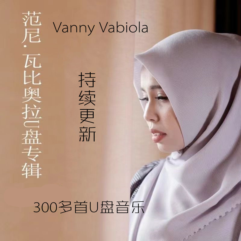 Vanny Vabiola范尼瓦比奥拉车载U盘印尼天籁音乐专辑歌曲优盘 汽车用品/电子/清洗/改装 车载音乐U盘 原图主图