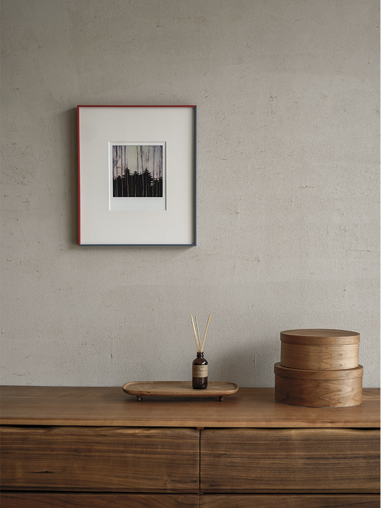 山隐造物&麸子 暮春秋色 墙上装饰画 客厅艺术壁画背景墙画复古
