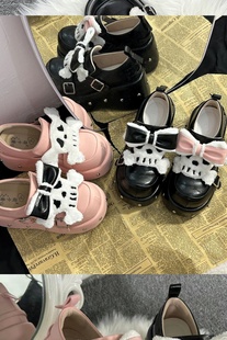 落花惊梦原创正版设计小骷颅头哥特厚底鞋亚文化lolita洛丽塔lo鞋