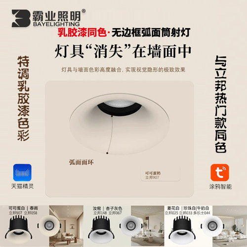 家用客厅天花洞灯涂鸦智能zigbee