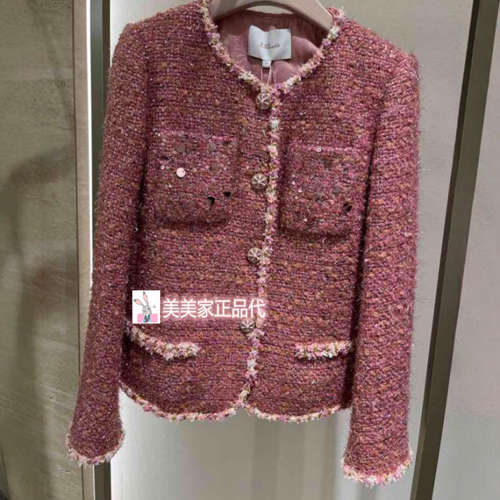 香港艾米尔XMLEE2025秋冬新款 短外套 X545J7264-5990