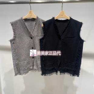 JN/江南国内专柜正品26春款针织马甲 5Q431578H-1195