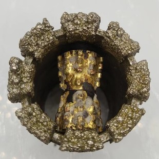 全面钻进不取心钻头 电镀金刚石牙轮无心钻头