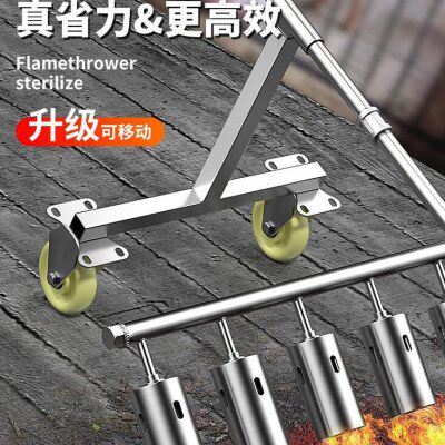 多头火焰喷枪喷火器养殖场猪圈消毒火枪除草机煤气液化气喷枪头