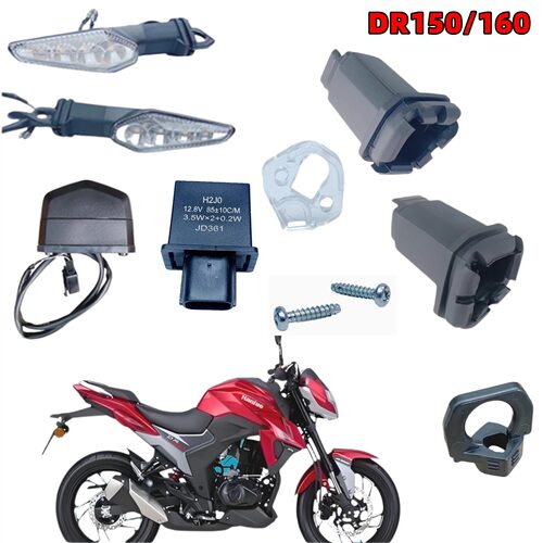 适用DR160/150转向灯原装配件
