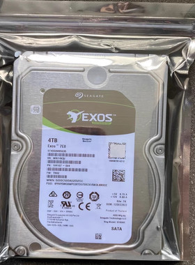 希捷 ST4000NM0035 4TB企业级硬盘4T垂直7200转128M银河3.5寸