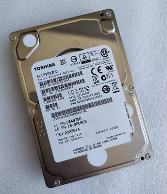原装联想 AL13SEB300 03X3614 300G 2.5寸 SAS 10K 6GB服务器硬盘