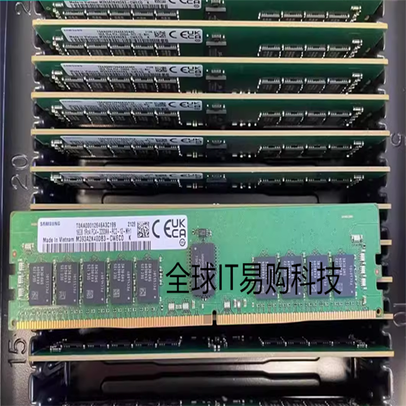 三星 M393A2K40DB3-CWE 服务器内存16G 1RX4 PC4-3200AA ECC REG
