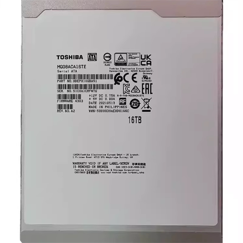 原装东芝MG08ACA16TE 16TB企业级氦气硬盘7200转512M垂直