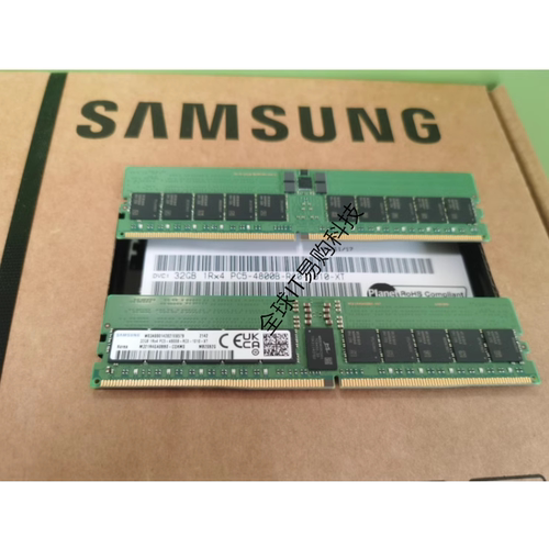 三星M321R4GA0BB0-CQK 32G 1RX4 PC5-4800B-RC0 RECC服务器内存条