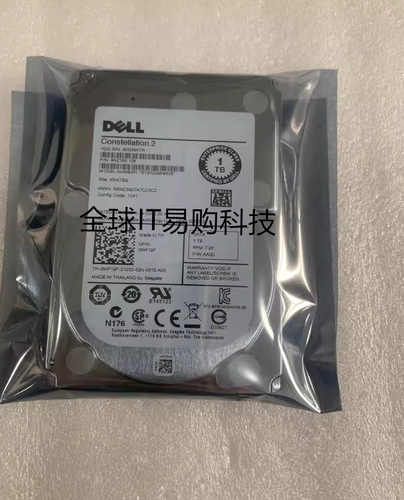 DELL 希捷 1T 2.5寸 7.2K SATA ST91000640NS 031N08 09KW4J 硬盘