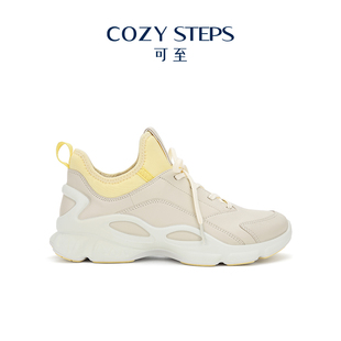 口休闲鞋 COZY 加高莱卡鞋 舒适大方运动鞋 STEPS可至系带休闲运动鞋