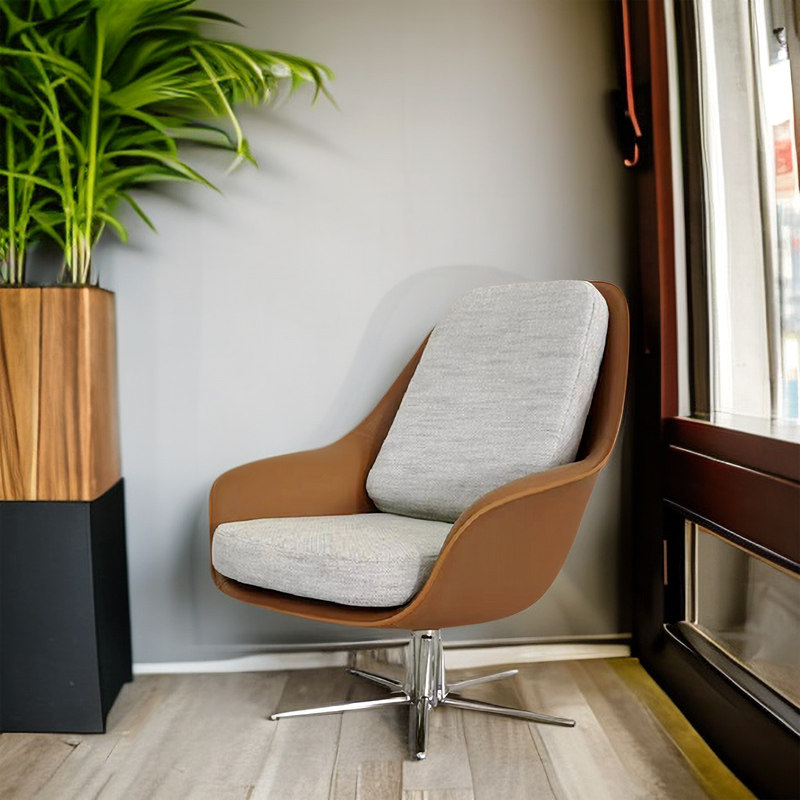 北欧设计师创意极简单人沙发酒店客厅书房阳台休闲老虎懒人躺椅子