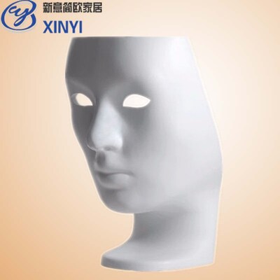 创意玻璃钢美人脸形面具椅子