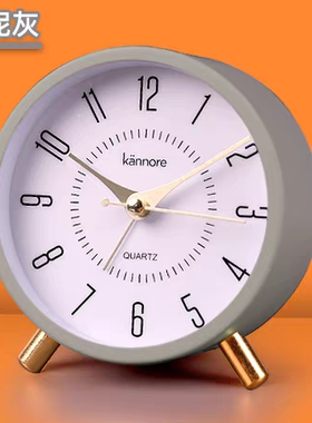 富达床头夜光简约客厅卧室钟表