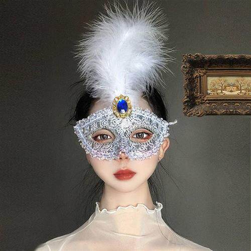 儿童面具女童公主爱莎儿童款舞会面具女童假面舞会面具冰雪奇缘