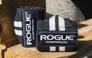 海外代购Rogue力量绑带护腕运动举重健身训练单杠助力缠绕护具健