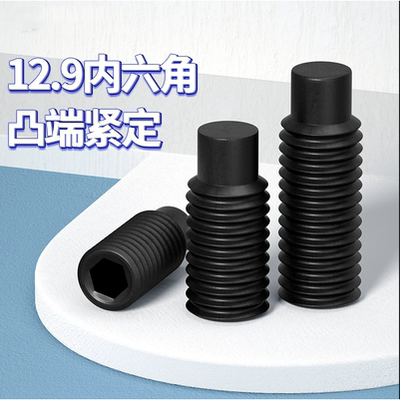 柱端碳钢12.9级紧定螺钉