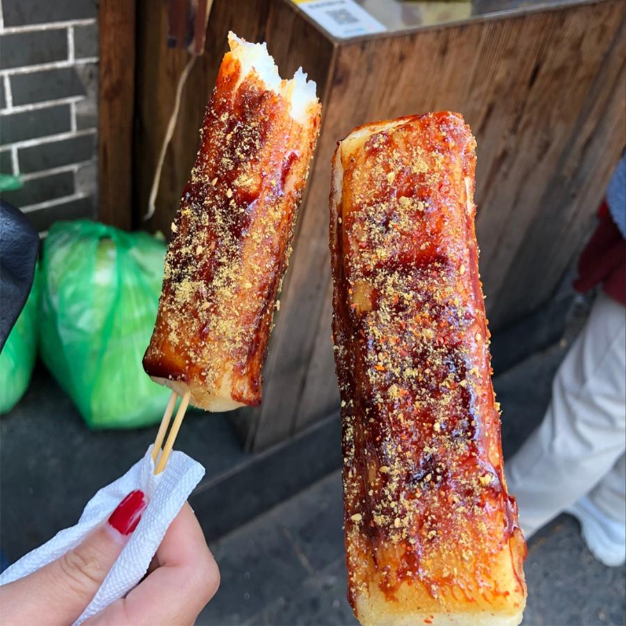 网红脆皮沐小米脆皮年糕