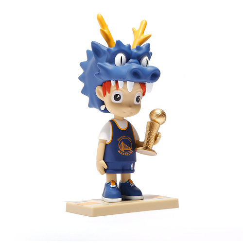 NBA周边q版潮玩奥布菜恩杯龙的传人-勇士款玩偶