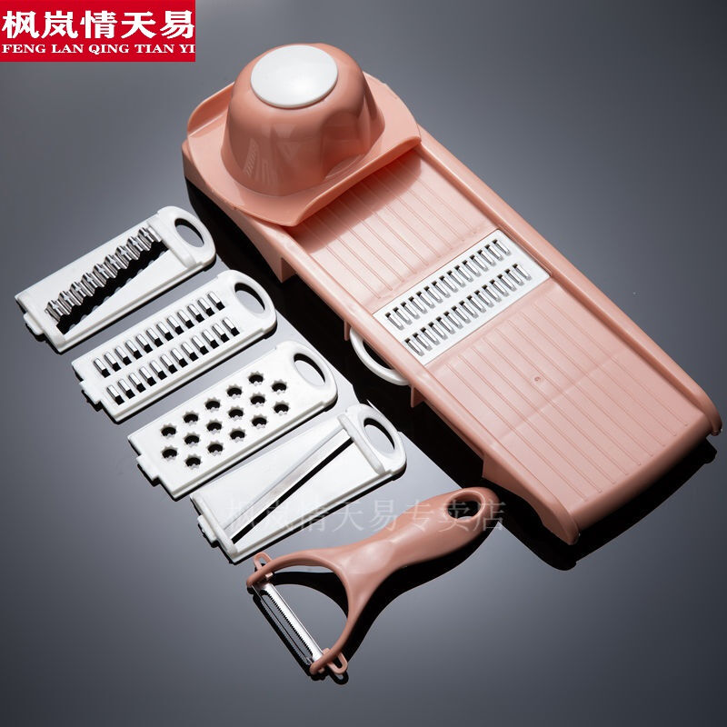 不锈钢萝卜丝刨丝切丝器厨房切菜神器多功能家用切菜器护手多用刨