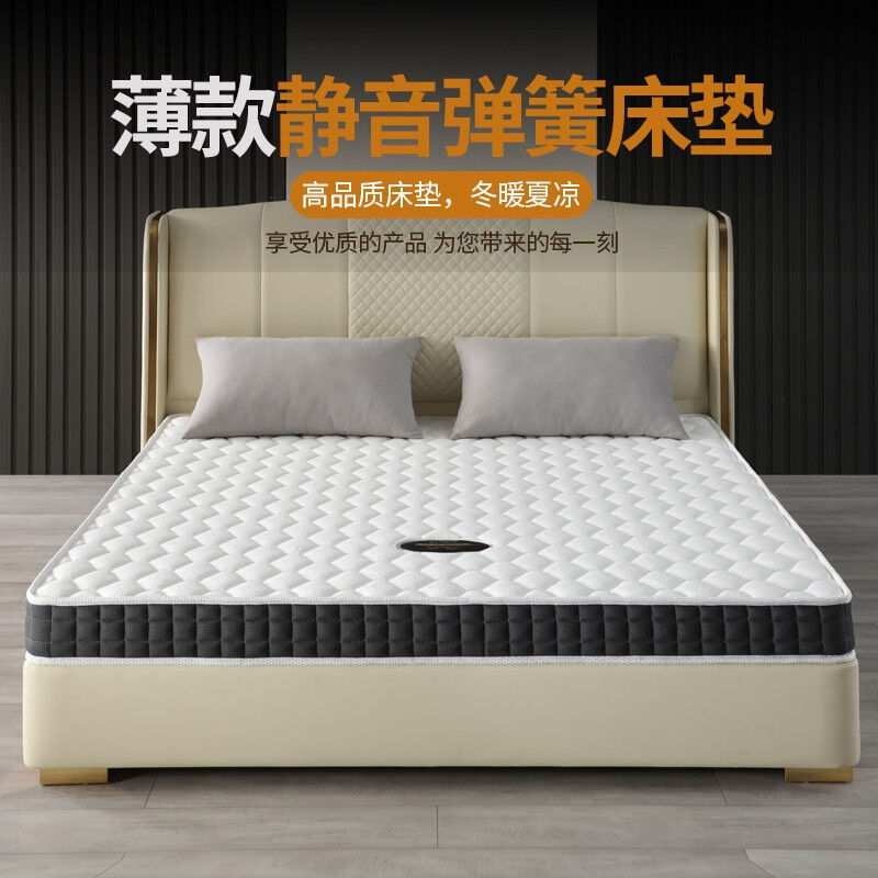 ESC床垫15公分席梦思弹簧床垫12cm厚椰棕加乳胶10厘米床垫软硬双