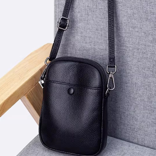 头层牛皮小包真牛皮