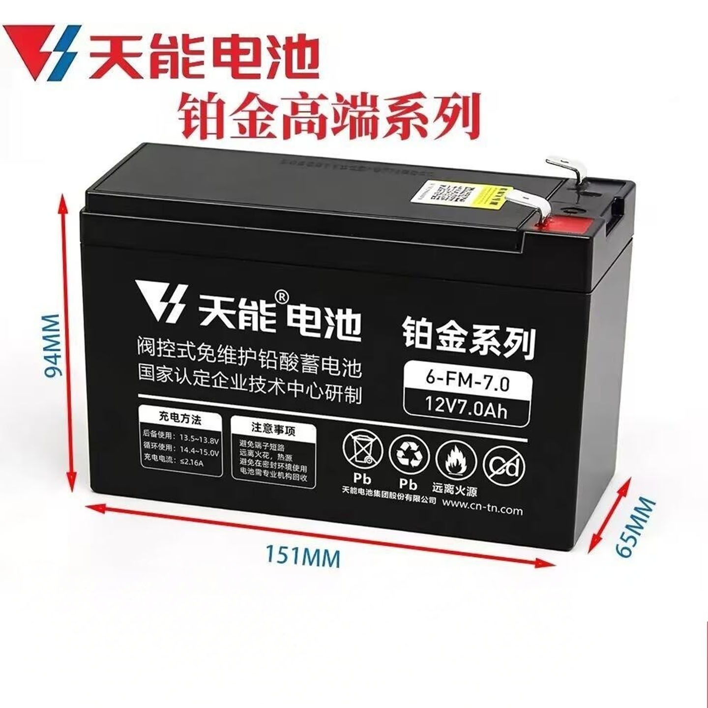 天能铂金音响电池12v7a9a12a14a