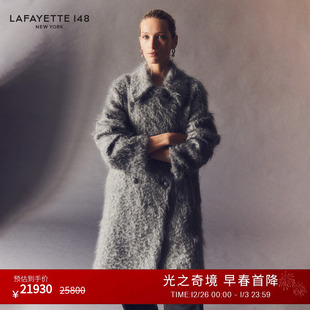 拉飞逸羊毛羊绒混纺费尔岛针织上衣 LAFAYETTE148 26早春新款