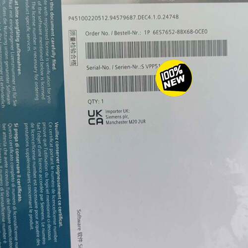 可维修正品未开封6ES7652-8BX68-0CE0，实物
