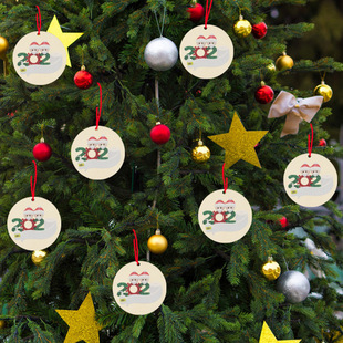 吊卡北欧ins风挂饰 饰用品简约时尚 圣诞节装 创意圣诞树挂件