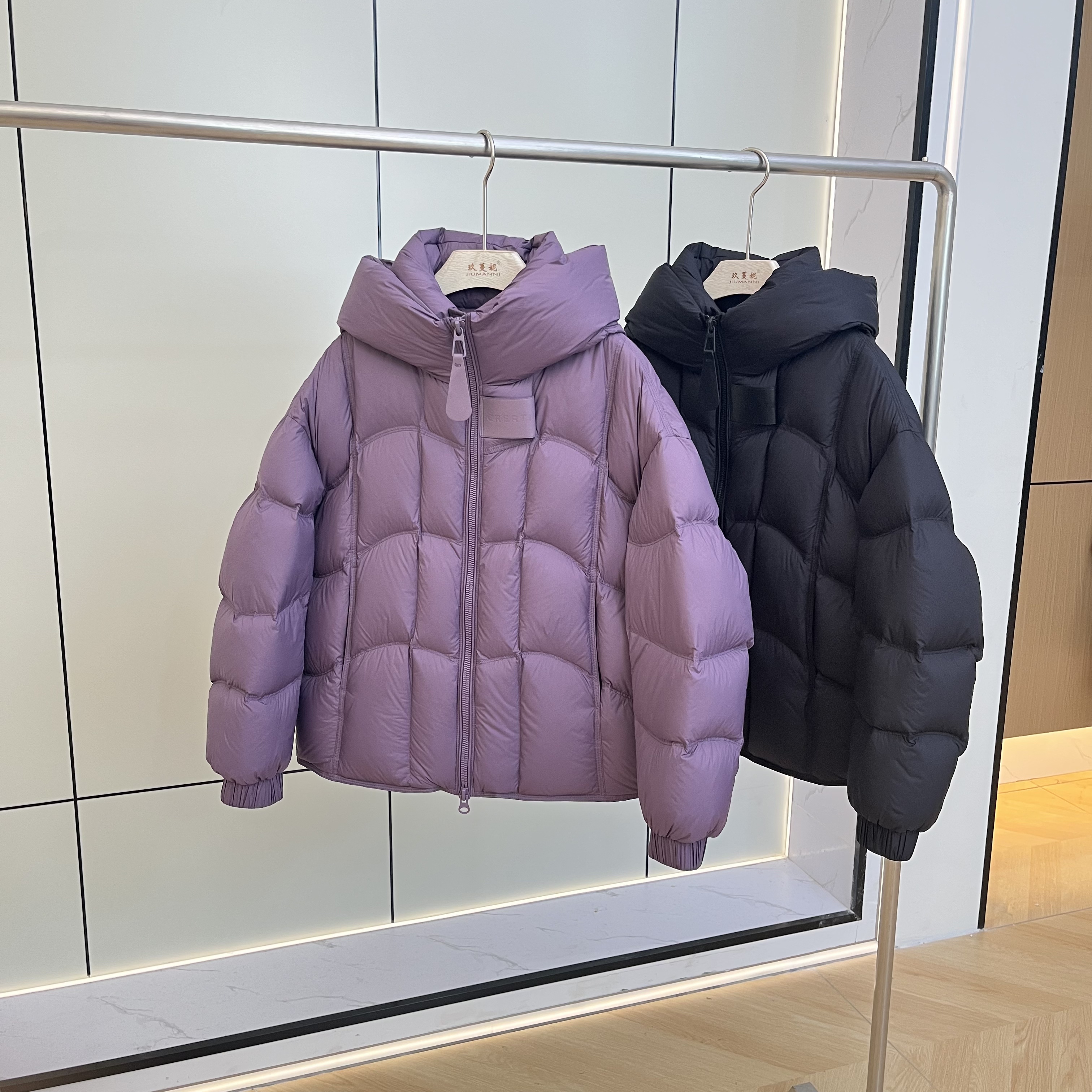 小个子加厚2025冬季新款短款鹅绒服女士百搭休闲羽绒保暖防寒服