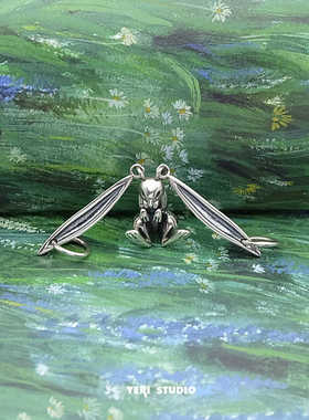 也里2024AW原创设计暗黑戒指项链