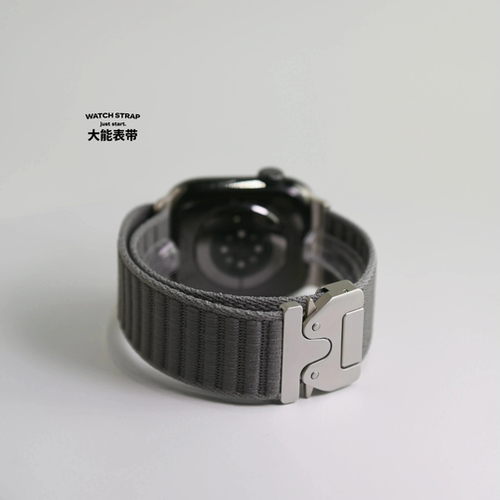 伞扣极简编织适用iwatch表带appl