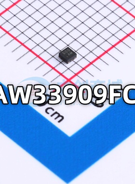 AW33909FCR 全新原装 丝印：909 贴片QFN 过电压保护负载开关IC