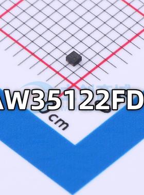 原装正品 AW35122FDR 丝印UJ 贴片DFN-4 音频功率运算放大器芯片