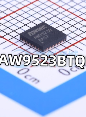 AW9523BTQR AW9523B 呼吸灯驱动芯片IC 贴片QFN24 原厂全新AWINIC