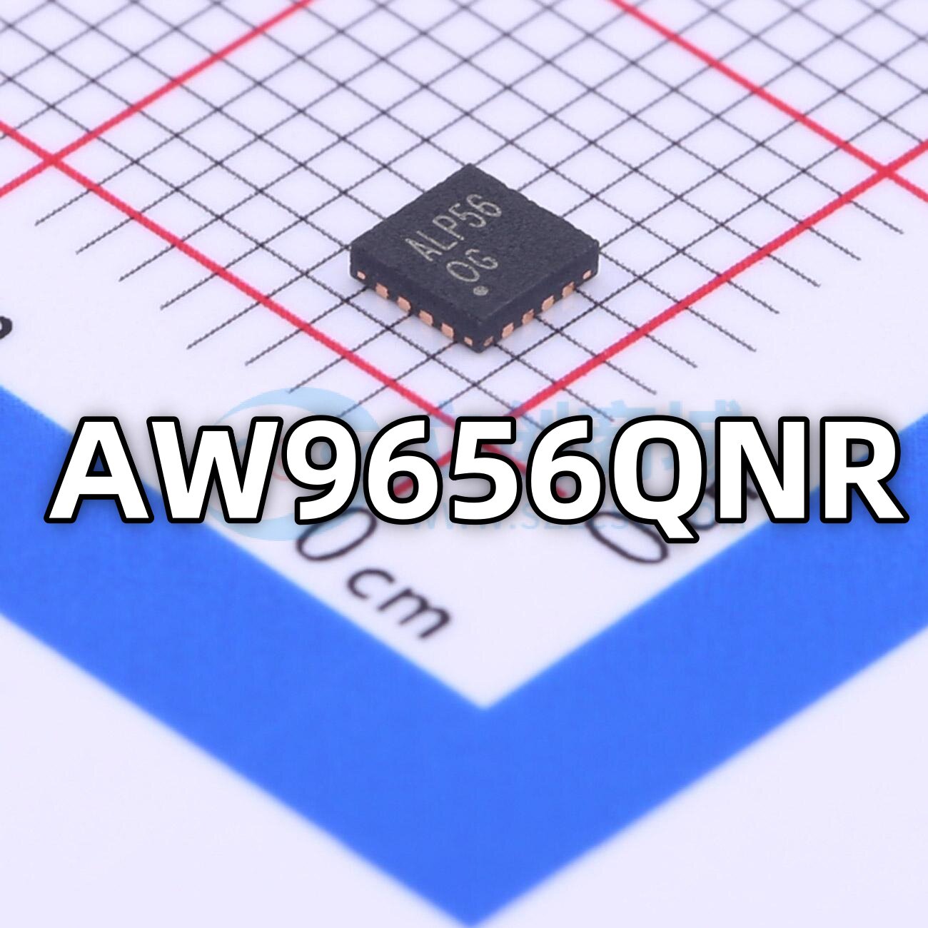 AW9656QNR 全新原装 丝印：ALP56 贴片QFN LED驱动器芯片集成IC