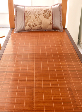 60学生凉席90宽80公分70/85x190草席0.6m0.85x1.9宿舍竹席1.2x2米