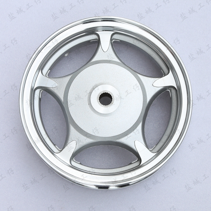 适用海王星HS125T福星125丽星蓝红金巨星超人150轮毂前后钢圈铝轮