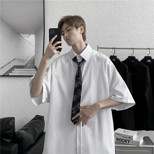 送领带~腰果花领带DK制服衬衫宽松短袖衬衣501-2-CS06-P45图片