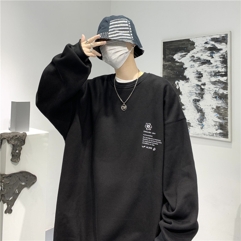 后背字母印花卫衣501-2-WY010-P40控55,男装卫衣,星座501-2