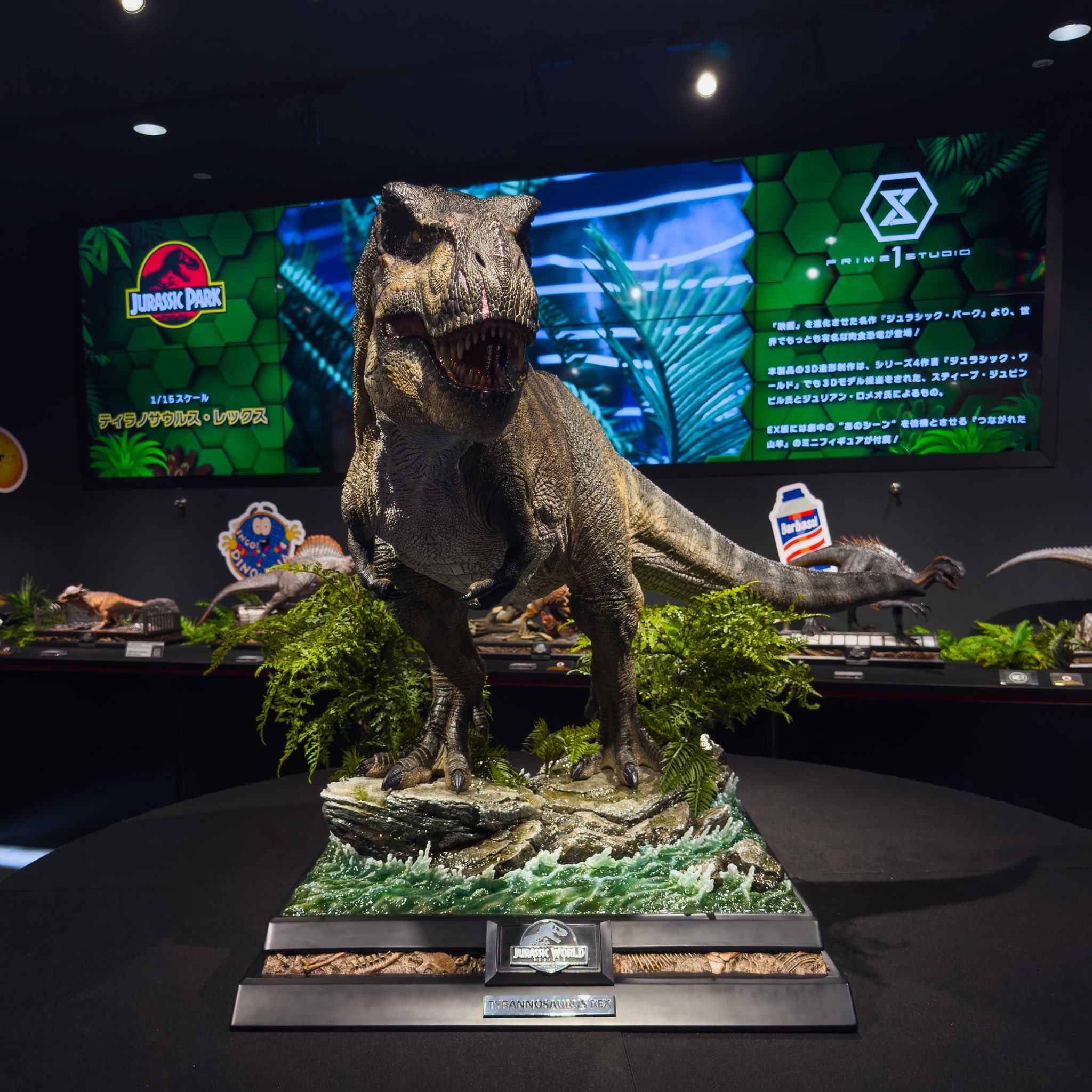 模玩集丨P1S 1/6侏罗纪世界重生暴龙 雷克斯霸王龙 LMCJWF-01雕像,模玩/动漫/周边/娃圈三坑/桌游,可动/兵人/雕像专区,淘宝优惠券,粉丝福利购,淘宝优惠卷