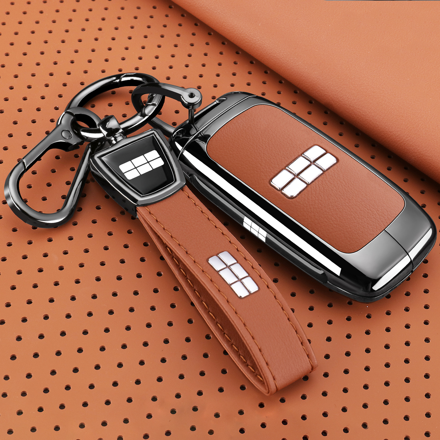 适用2025款吉利银河星舰7emi钥匙套e5车L6专用L7扣e8星耀8包壳扣