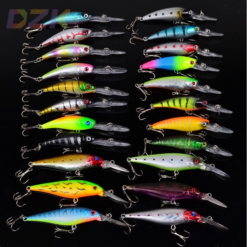 22PC米诺路亚饵套装3个款22个颜色电商渔具鱼饵DWMI022c7