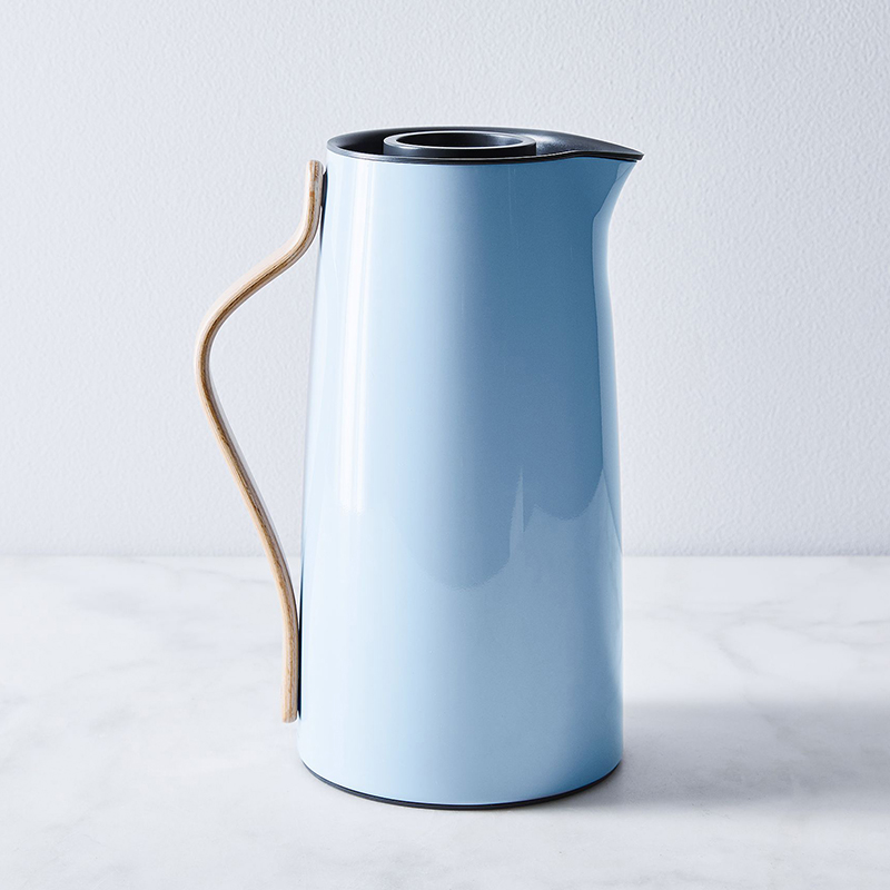 Stelton Emma双层不锈钢保温壶北欧简约风格热水壶茶壶咖啡壶泡茶