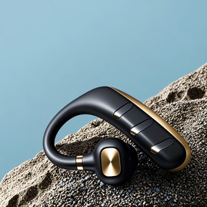 大电量降噪高清音质蓝牙耳机挂耳式运动专用通话气传导久戴不痛