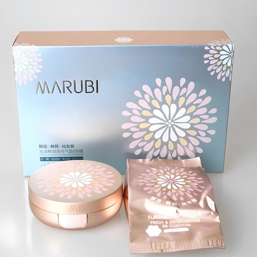 丸美鲜颜焕亮气垫BB霜鲜花CC霜粉底液防汗遮瑕持久保湿专柜正品女