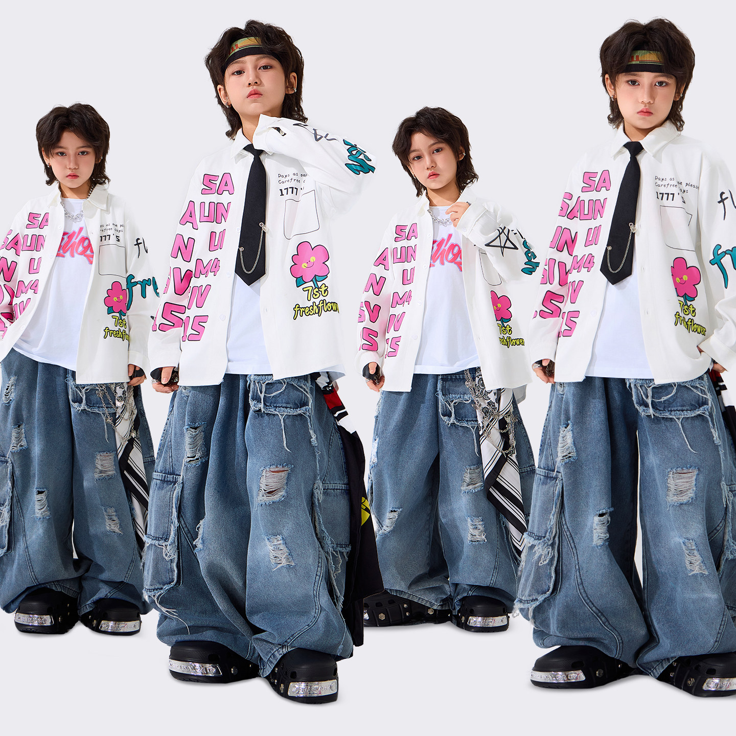 街舞儿童潮服少儿hiphop酷帅